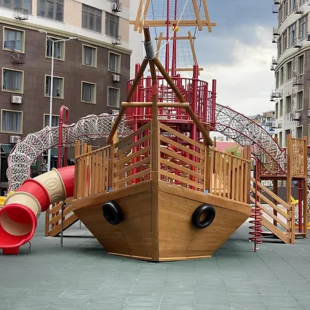 Apartman комфортная просторная в аркадии возле моря *