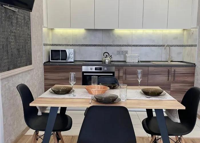 комфортная просторная в аркадии возле моря Apartment